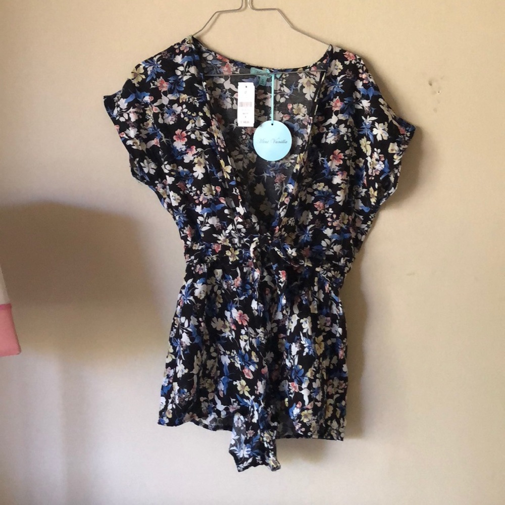 LF flower romper